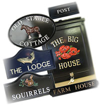 enhance your house with a Hayne-West sign, plaque or Post box